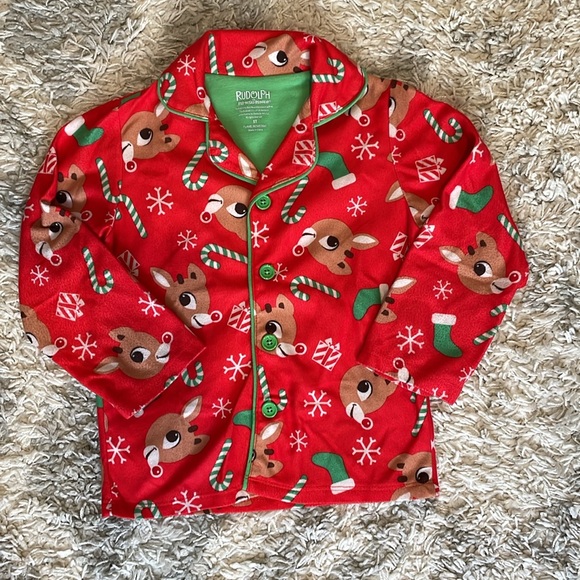 Rudolph the Red-Nosed Reindeer pajama set - Picture 2 of 3
